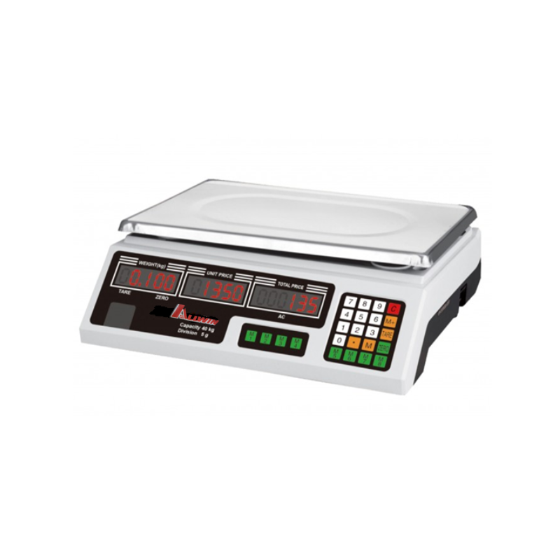 BALANZA COMERCIAL ALLWIN H/40KG BIVOL.